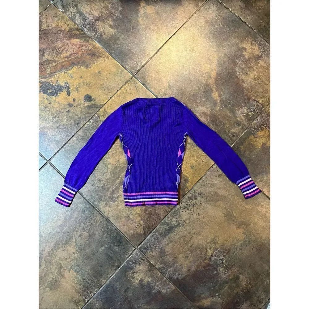 Justice Girls Button Up Cardigan Size 6 - Picture 8 of 8